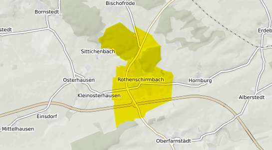 Immobilienpreisekarte Lutherstadt Eisleben Rothenschirmbach